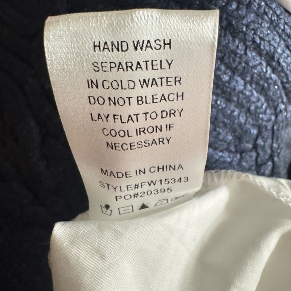 This is a Fate Foil Cable Knit Twofer Sweate - Picture 8 of 9